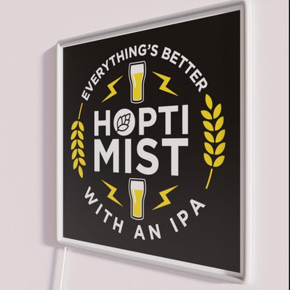 Hoptimist Everythings Better With An Ipa Rgb Led Neon Sign - Shineneon