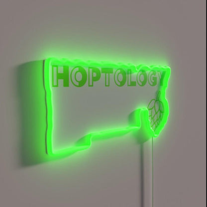 Hoptology Craft Beer Psychology Rgb Led Neon Sign - Shineneon