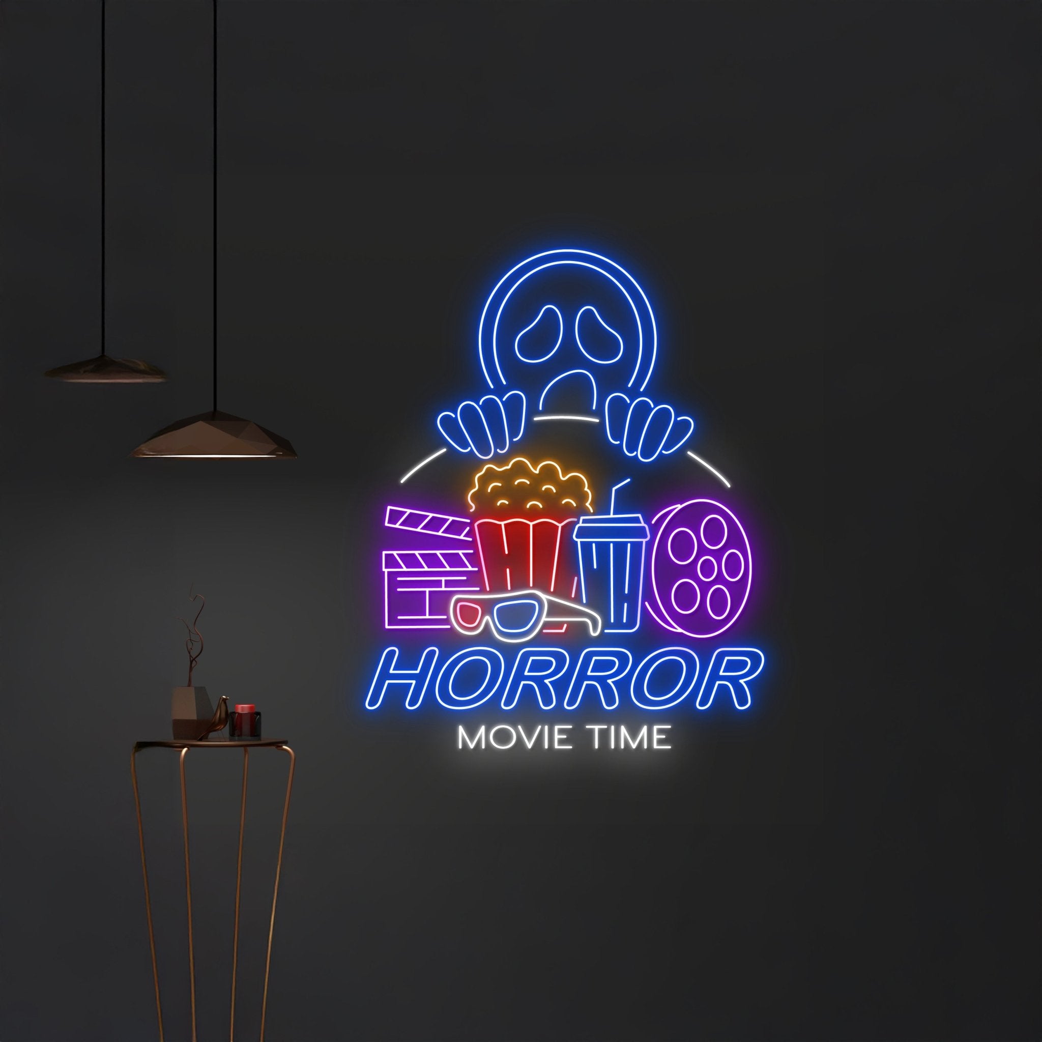 Horror Movie Time Neon Sign - Shineneon