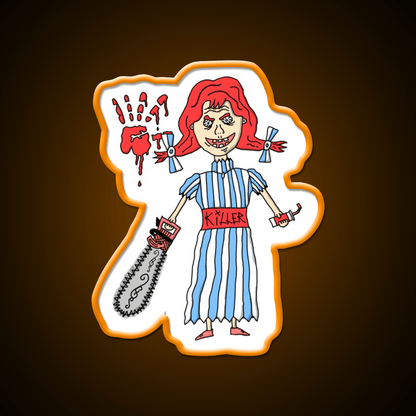 Horrorwendy Fast Food Led Neon Sign For Burger Place Rgb Color - Shineneon