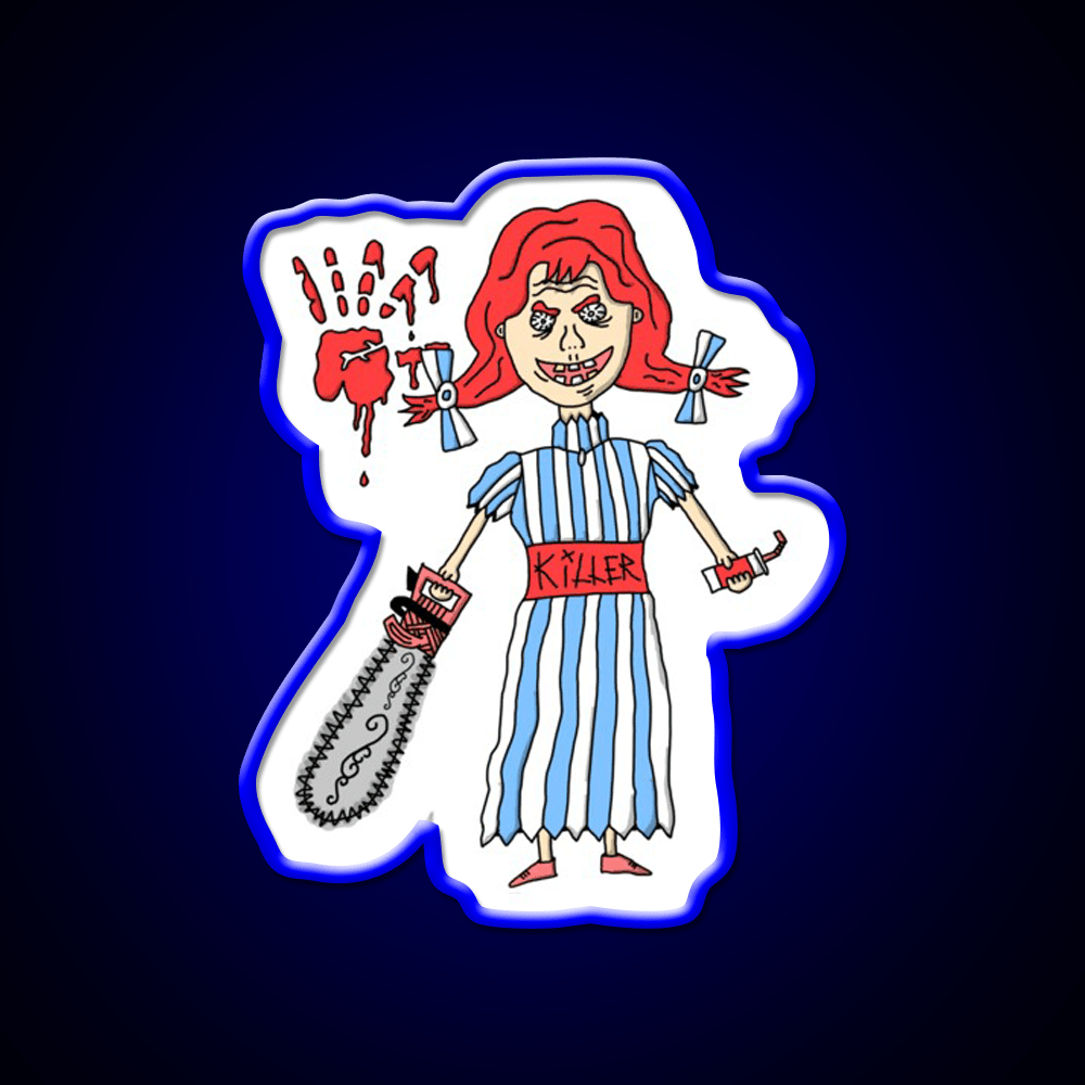 Horrorwendy Fast Food Led Neon Sign For Burger Place Rgb Color - Shineneon