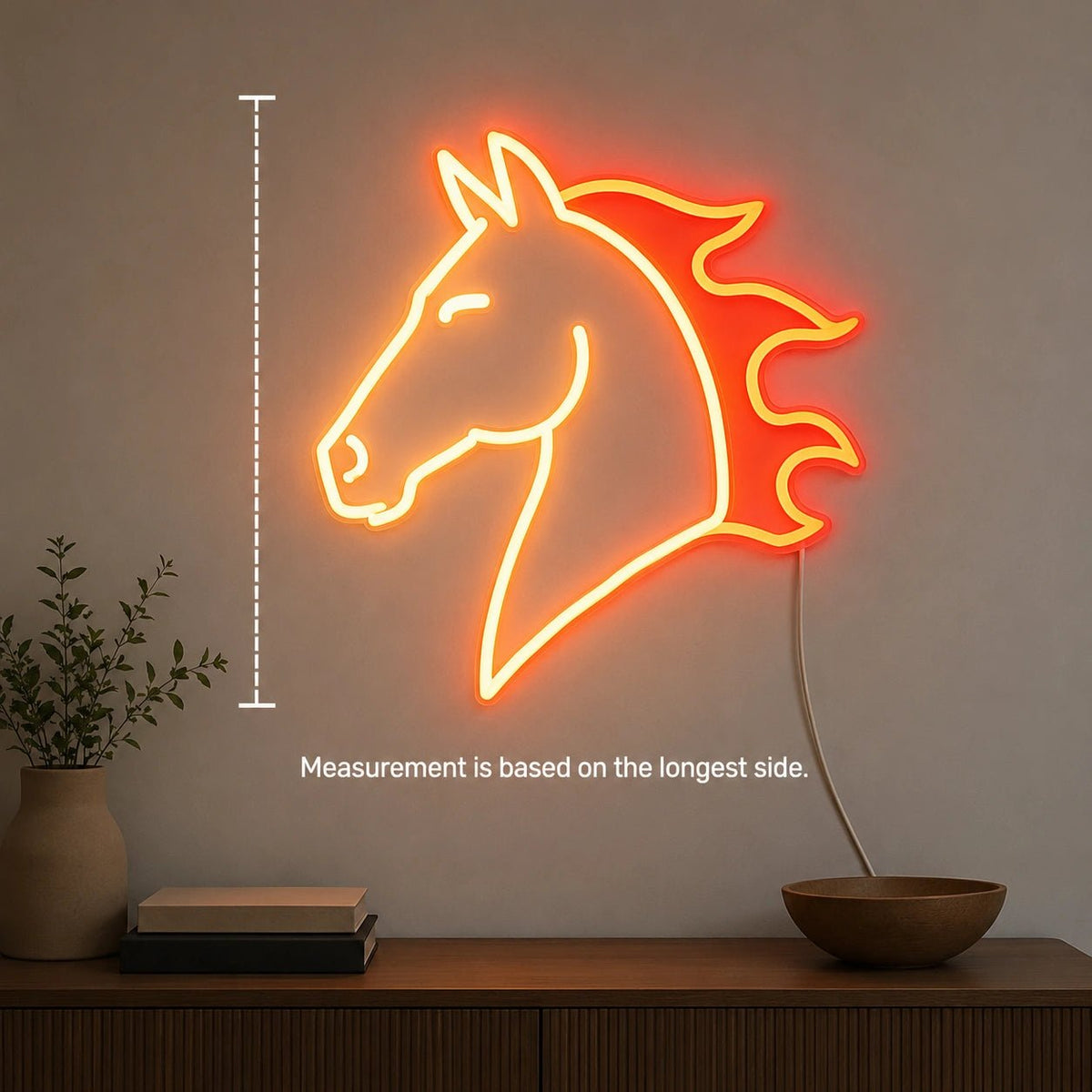 Horse Head LED Neon Sign - Shineneon