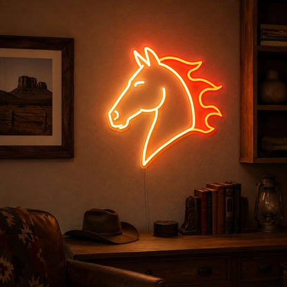 Horse Head LED Neon Sign - Shineneon