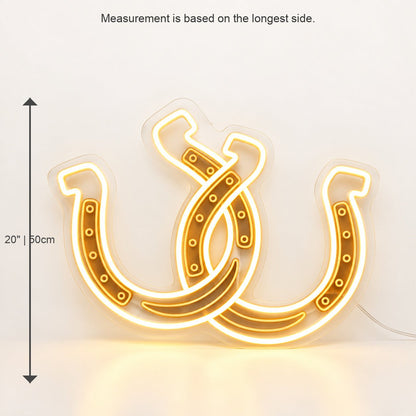 Horseshoe Bar Table LED Neon Sign - Shineneon