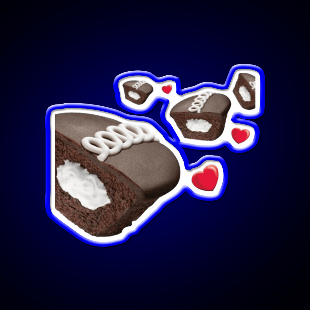 Hostess Cupcake Snack Food Led Neon Sign Rgb Color - Shineneon