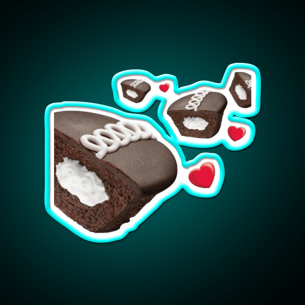 Hostess Cupcake Snack Food Led Neon Sign Rgb Color - Shineneon