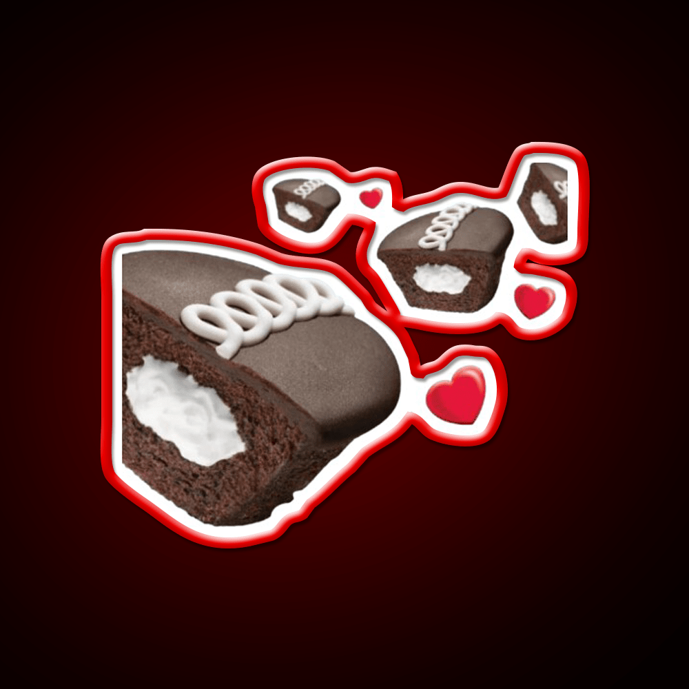 Hostess Cupcake Snack Food Led Neon Sign Rgb Color - Shineneon
