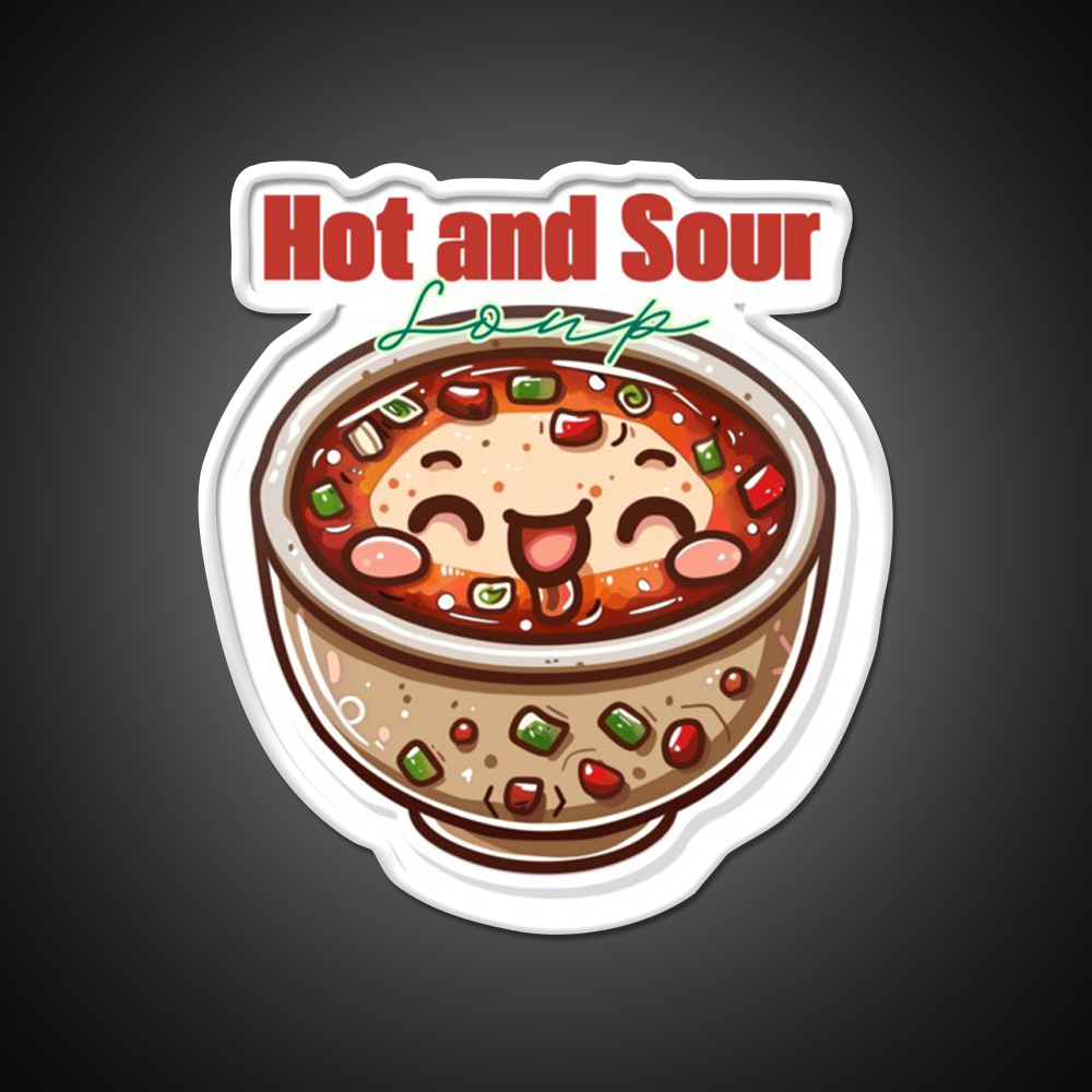 Hot And Sour Soup Led Neon Sign Chinese Food Rgb Color