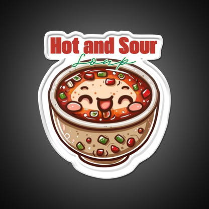 Hot And Sour Soup Led Neon Sign Chinese Food Rgb Color