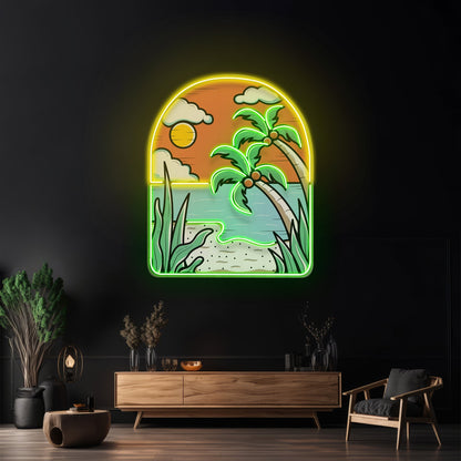 Hot Beach Led Neon Sign Light Custom Led Signs - Shineneon