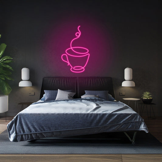 Hot Coffee Cup Led Neon Signs