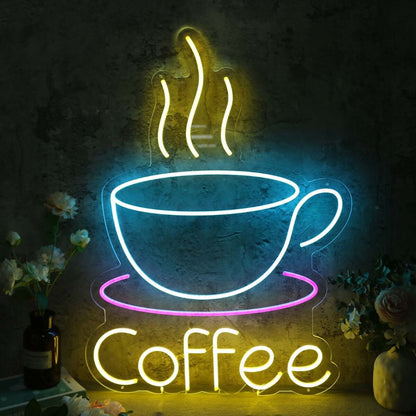 Hot Coffee Custom Led Neon Sign | Shineneon