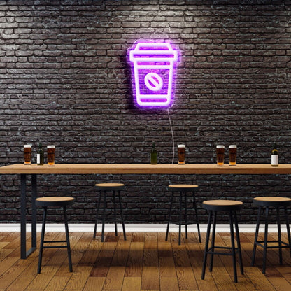 Hot Coffee Led Neon Sign | Shineneon