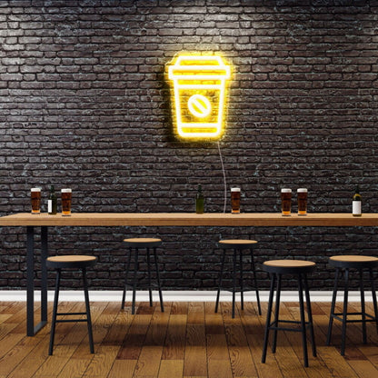 Hot Coffee Led Neon Sign | Shineneon