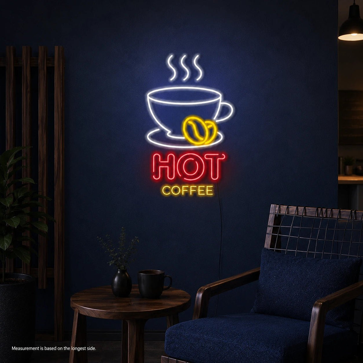 Hot Coffee LED Neon Sign Man Cave Neon Sign - Shineneon