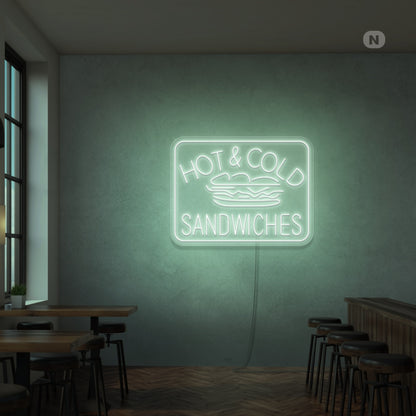 Hot Cold Sandwiches Neon Sign | Shineneon