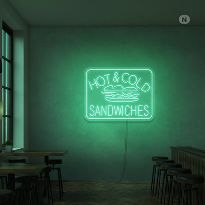 Hot Cold Sandwiches Neon Sign | Shineneon