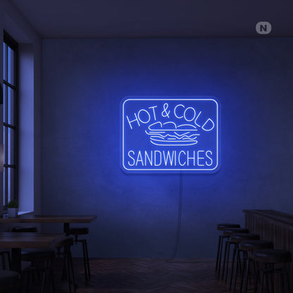 Hot Cold Sandwiches Neon Sign | Shineneon