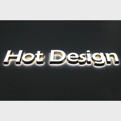 Hot Design 3D Frontlit And Backlit Channel Letter Led Light Sign - Shineneon