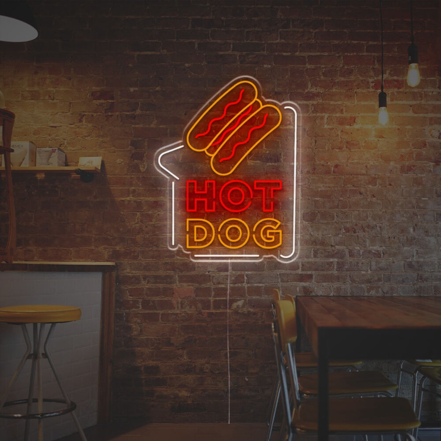 Hot Dog For Business Led Neon Sign | Shineneon