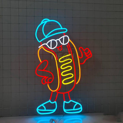 Hot Dog Man Led Neon Sign | Shineneon