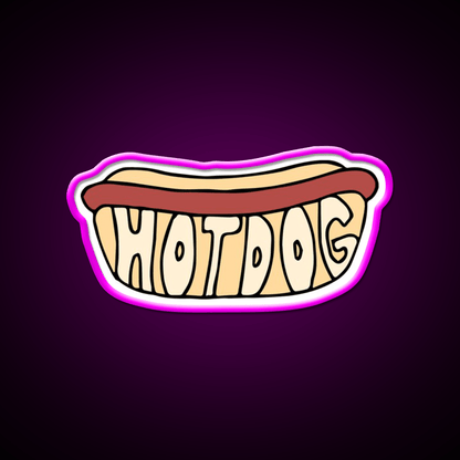 Hot Dog Snack Food Led Neon Sign Rgb Color - Shineneon