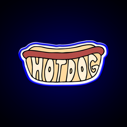 Hot Dog Snack Food Led Neon Sign Rgb Color - Shineneon