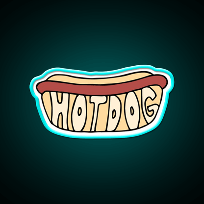 Hot Dog Snack Food Led Neon Sign Rgb Color - Shineneon