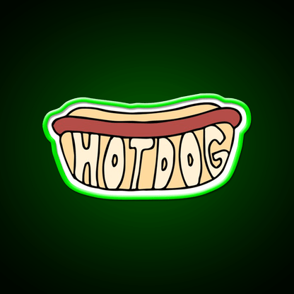 Hot Dog Snack Food Led Neon Sign Rgb Color - Shineneon