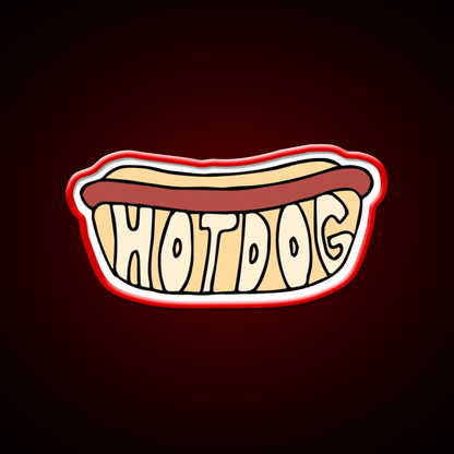 Hot Dog Snack Food Led Neon Sign Rgb Color - Shineneon