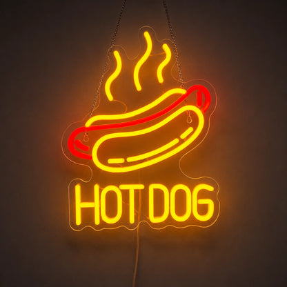 Hot Dog Steam Neon Sign LED Neon Sign main product image