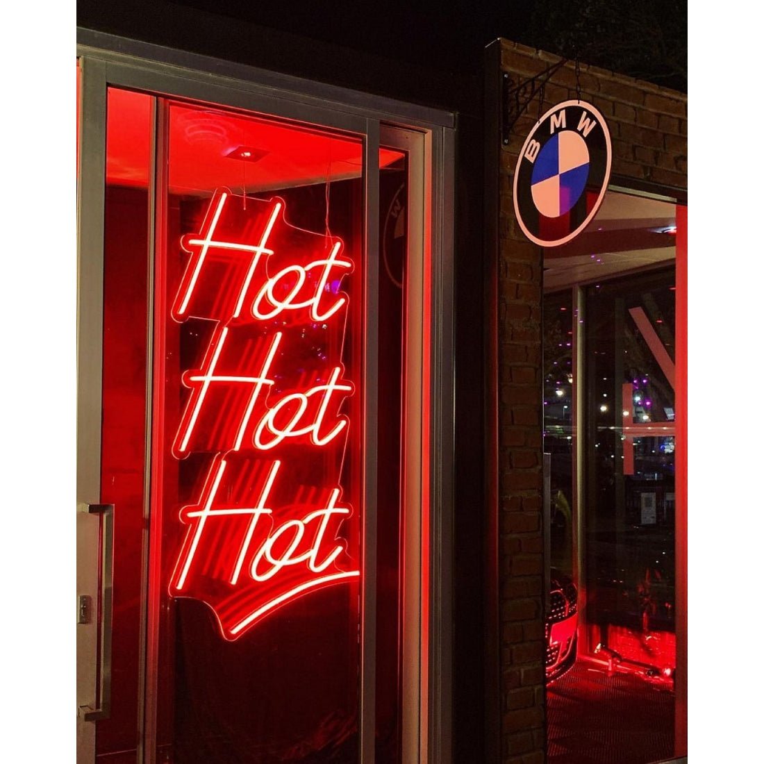 Hot Hot Hot Led Sign Business Neon Sign - Shineneon