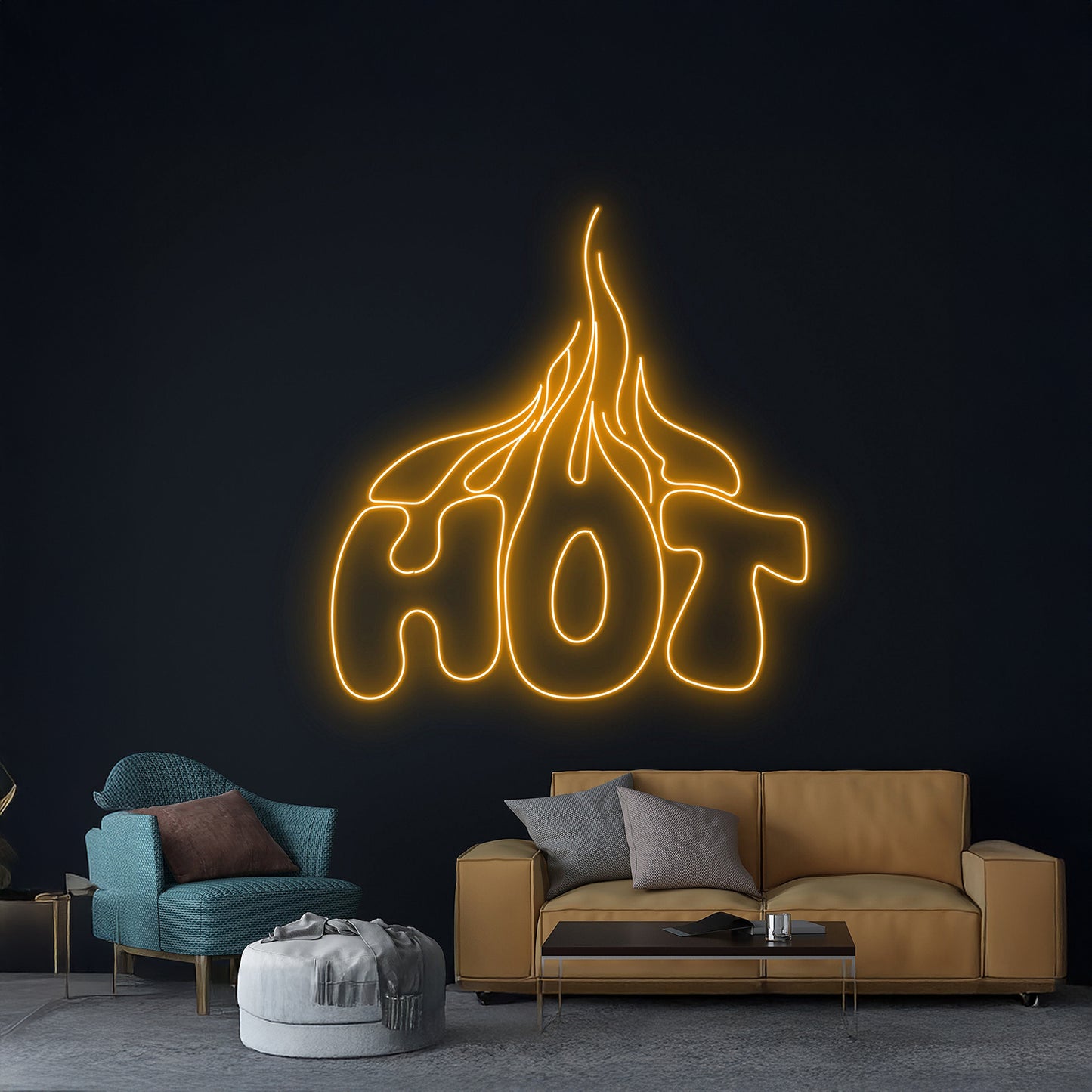 Hot Neon Sign