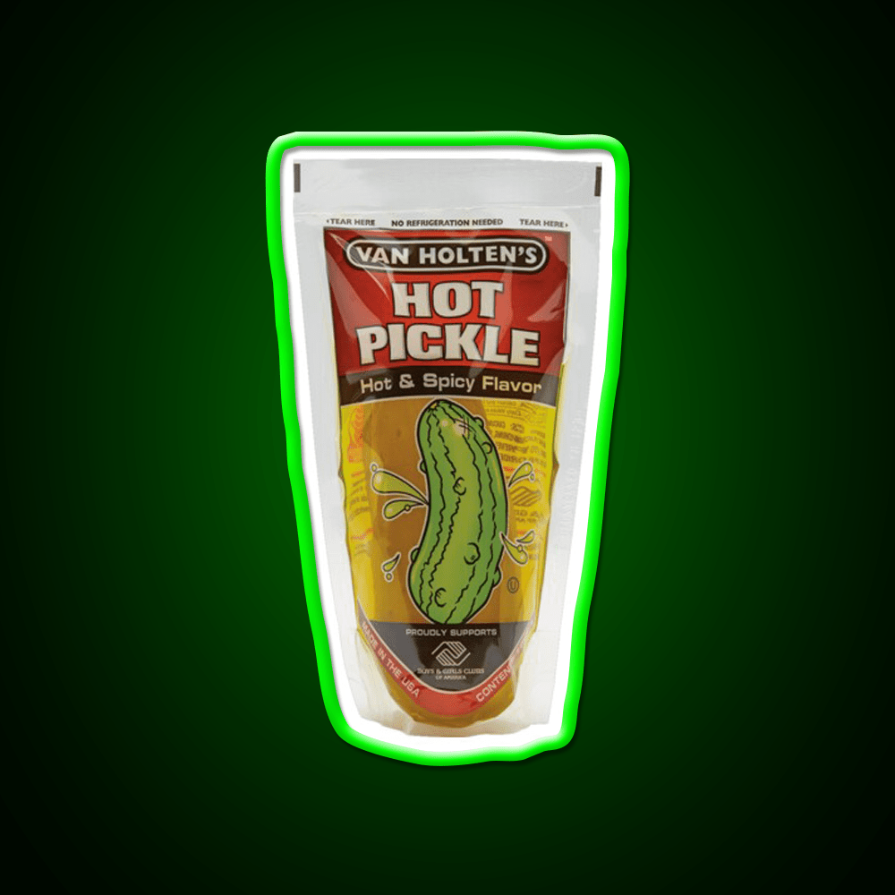 Hot Pickle Snack Food Led Neon Sign Rgb Color - Shineneon