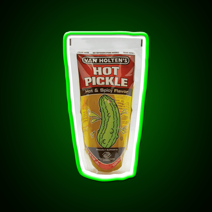 Hot Pickle Snack Food Led Neon Sign Rgb Color - Shineneon