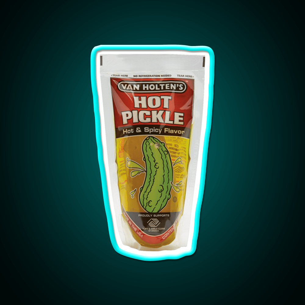 Hot Pickle Snack Food Led Neon Sign Rgb Color - Shineneon