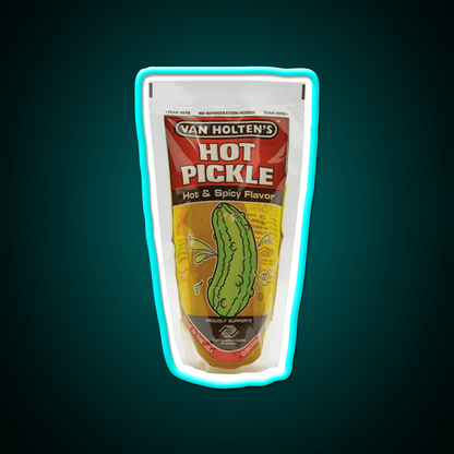 Hot Pickle Snack Food Led Neon Sign Rgb Color - Shineneon