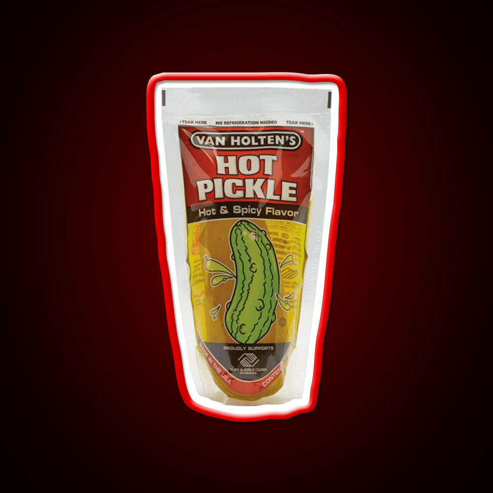 Hot Pickle Snack Food Led Neon Sign Rgb Color - Shineneon