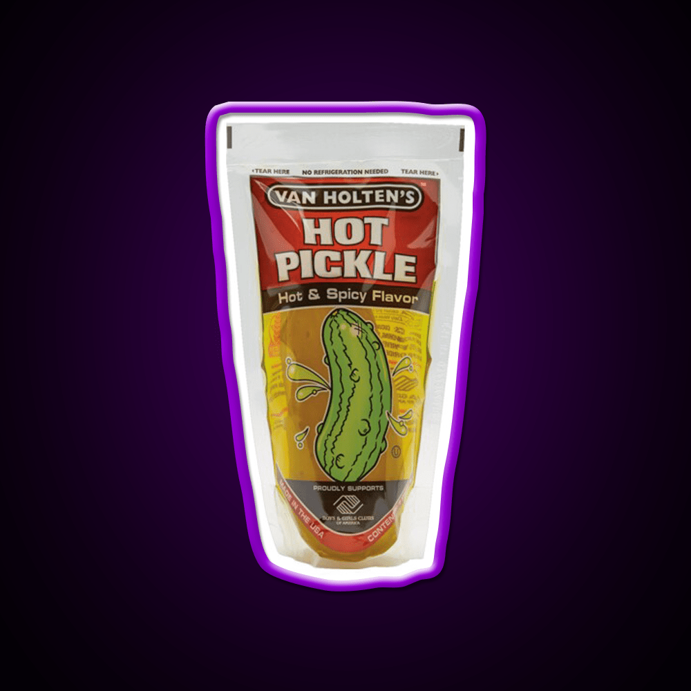 Hot Pickle Snack Food Led Neon Sign Rgb Color - Shineneon
