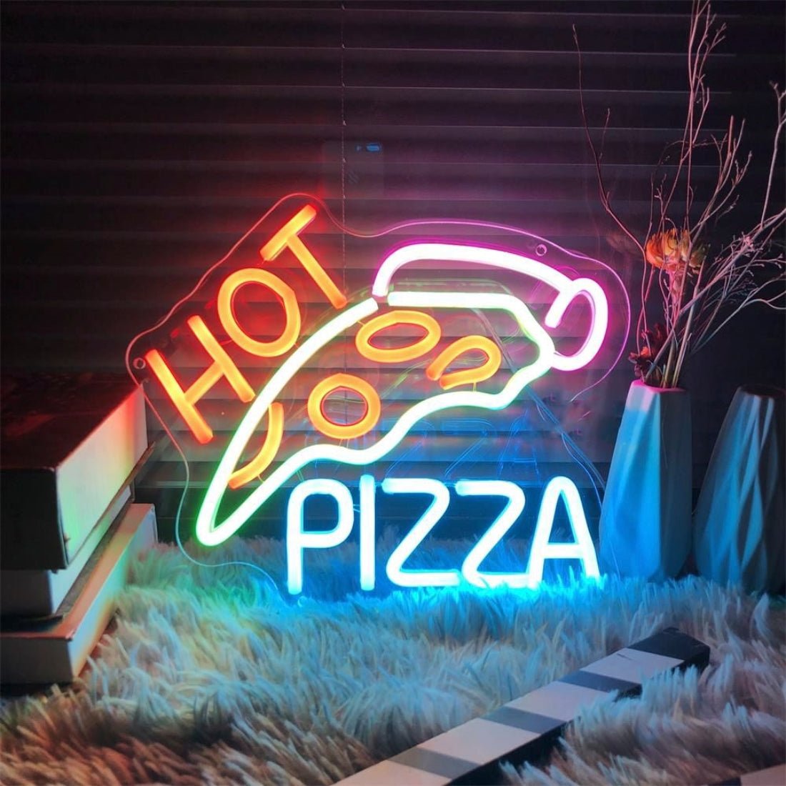 Hot Pizza Led Sign Business Neon Sign - Shineneon