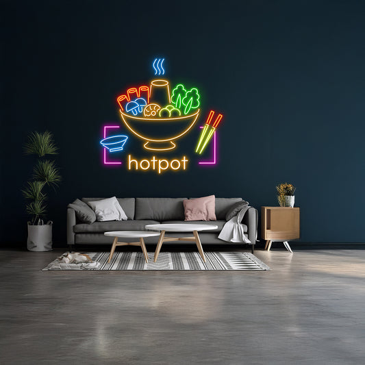 Hot Pot Led Sign