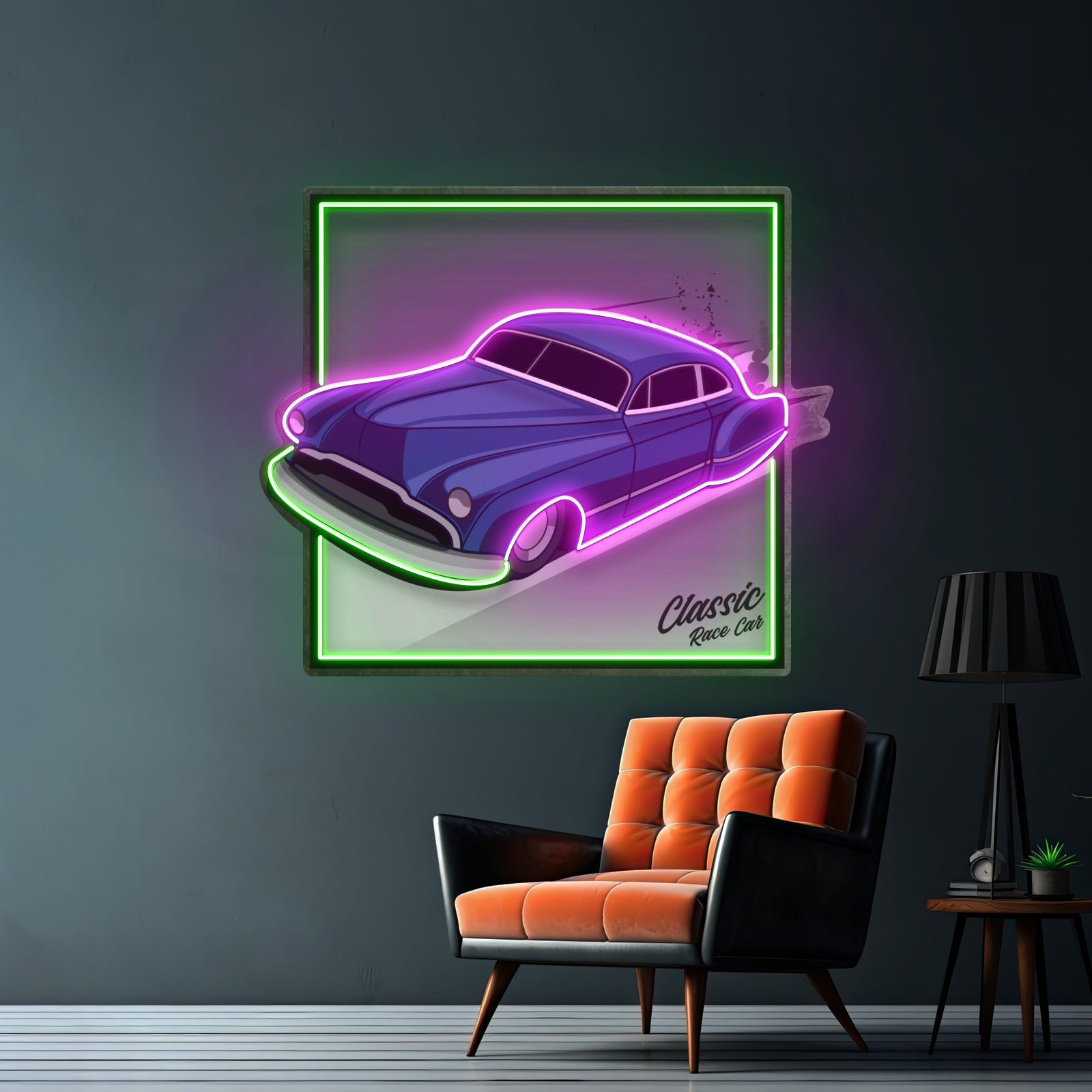 Hot Rod Racer Led Neon Sign Light Custom Led Signs - Shineneon