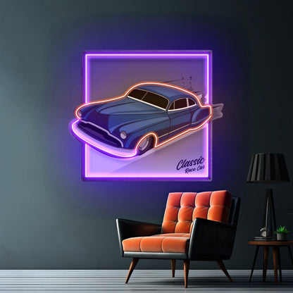 Hot Rod Racer Led Neon Sign Light Custom Led Signs - Shineneon