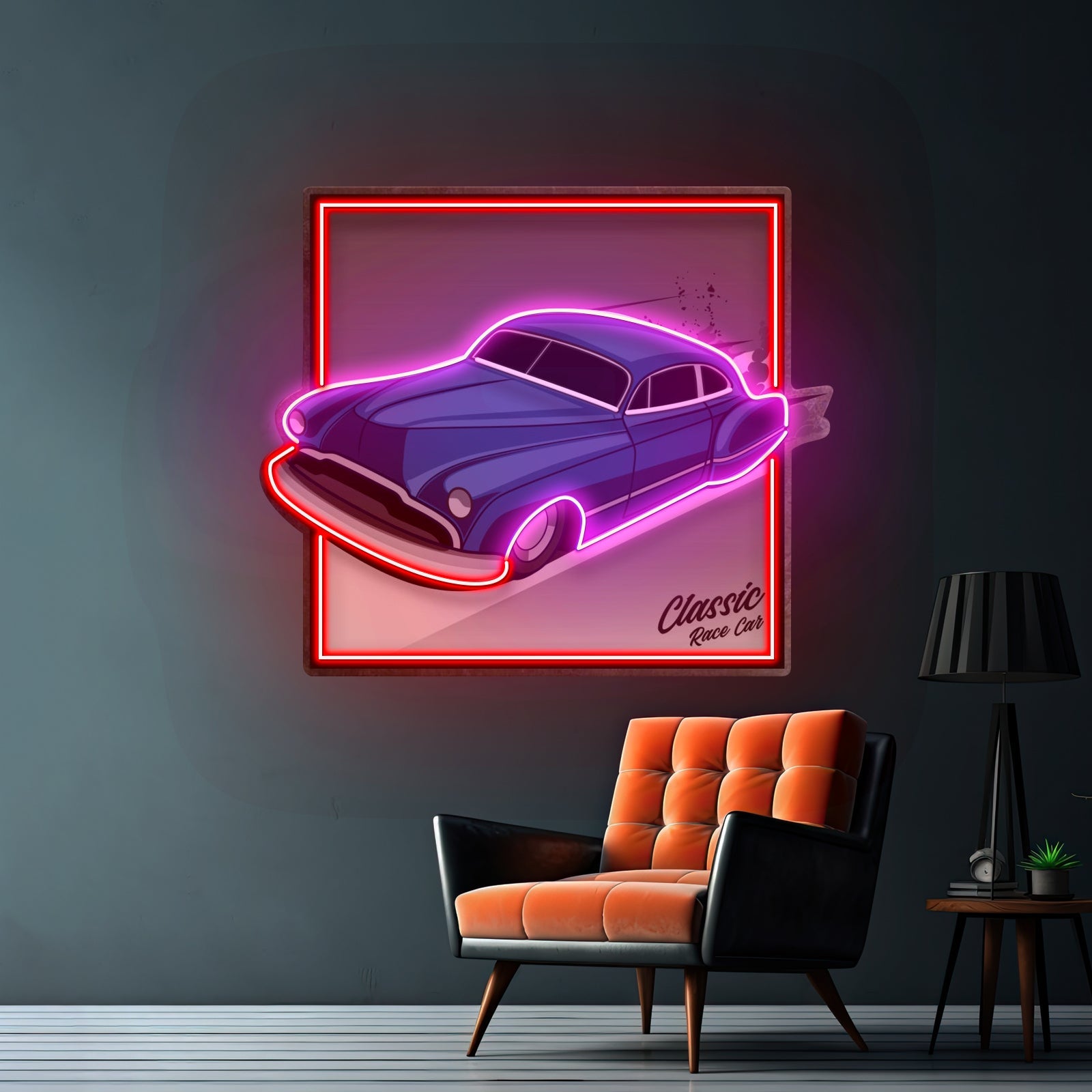 Hot Rod Racer Led Neon Sign Light Custom Led Signs - Shineneon