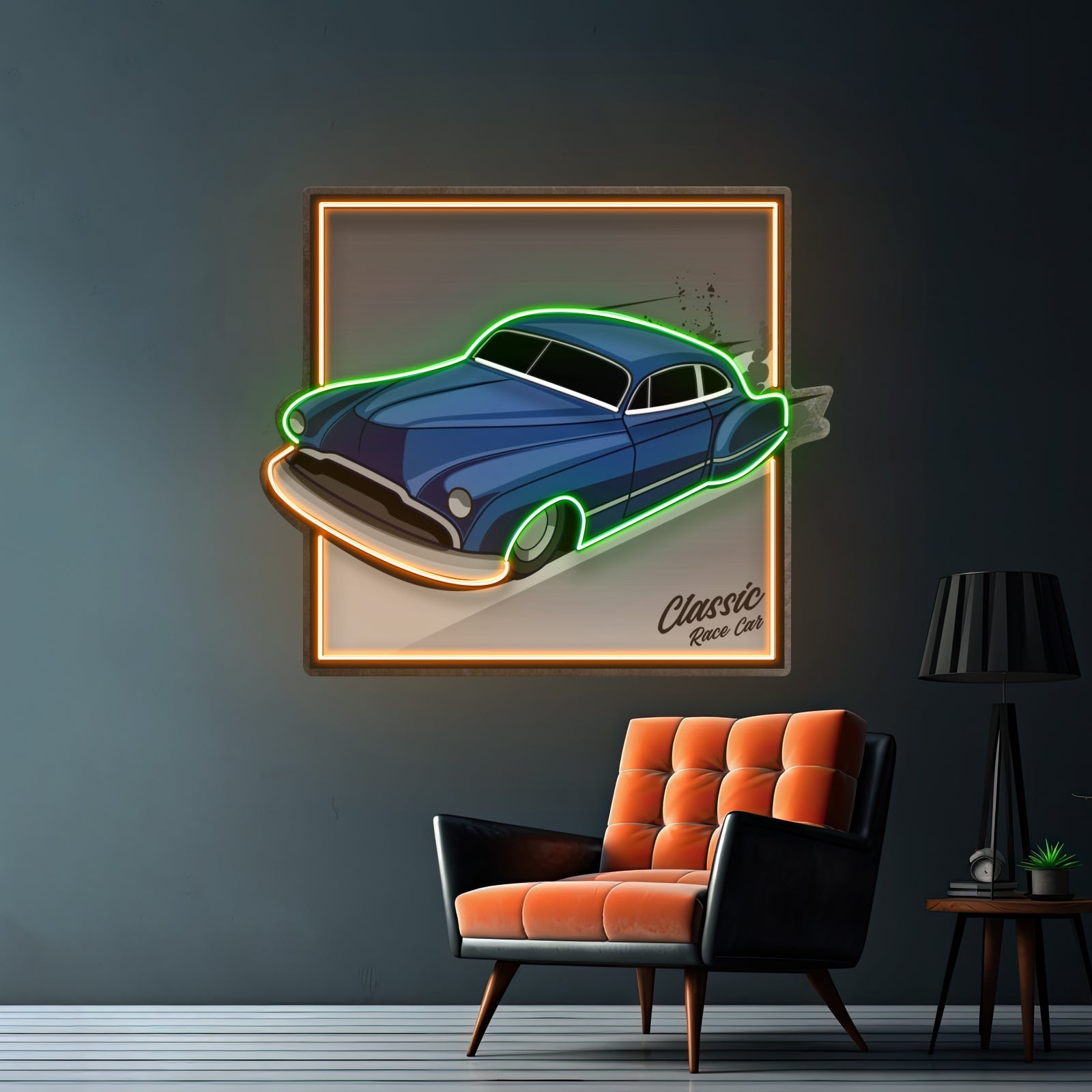 Hot Rod Racer Led Neon Sign Light Custom Led Signs - Shineneon