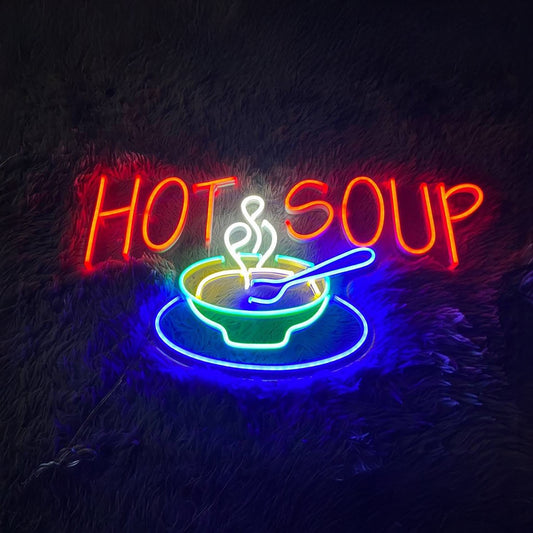 Hot Soup Led Sign