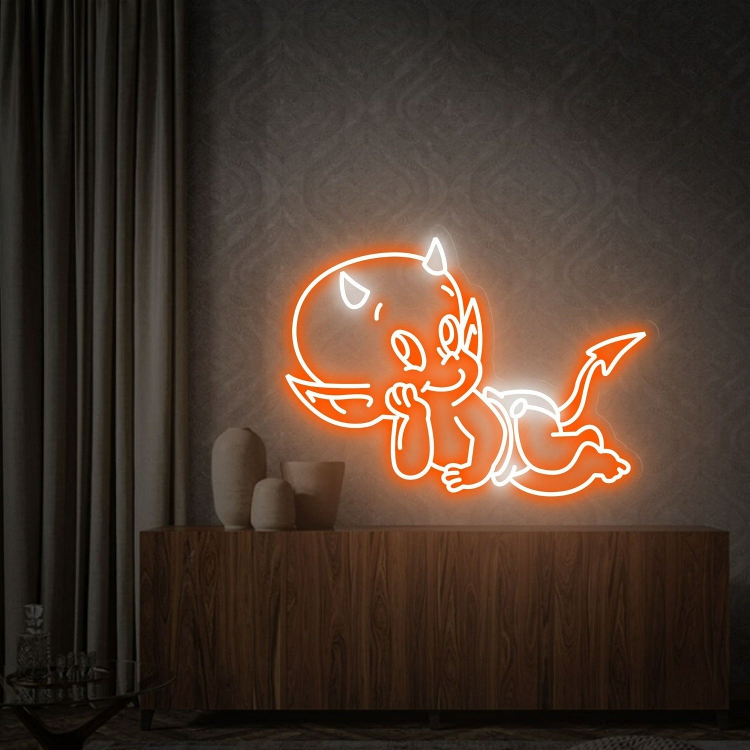 Hot Stuff The Little Devil Led Neon Sign Home - Shineneon