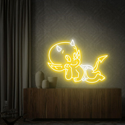 Hot Stuff The Little Devil Led Neon Sign Home - Shineneon