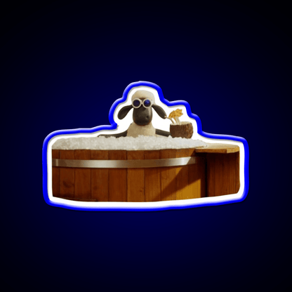 Hot Tub Shaun Cocktail Bar Decor Led Neon Sign Rgb Color - Shineneon