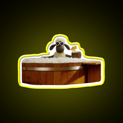 Hot Tub Shaun Cocktail Bar Decor Led Neon Sign Rgb Color - LED neon sign view 7